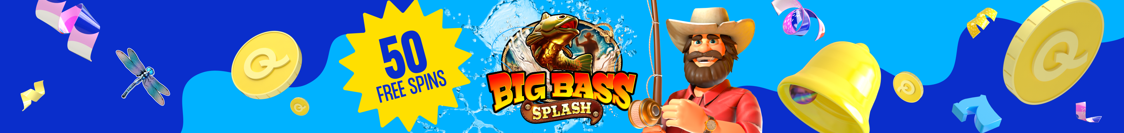 50 free spins casino Welcome Offer real money bets no wagering casino online casino UK mobile casino big bass splash slot game fishing games casino promotions