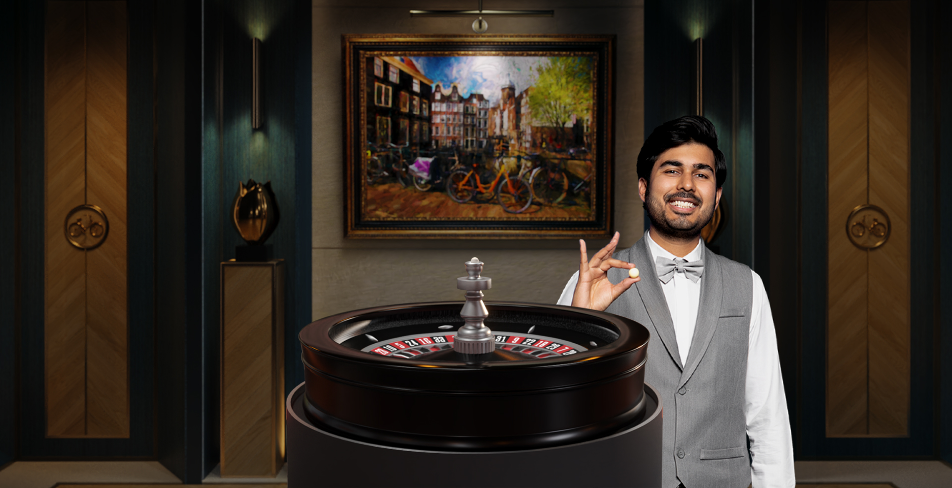 Amstel Roulette live casino game roulette wheel mrq online casino real money bets casino games