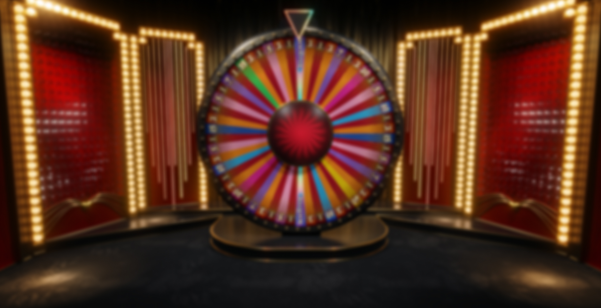 Majestic Wheelshow live casino game wheel gameshow live host interactive games mrq online casino real money bets spin the wheel