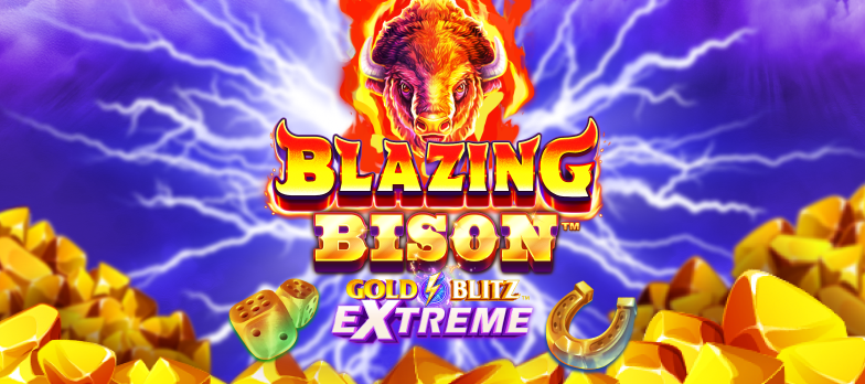 Blazing Bison Gold Blitz Extreme slot game Games Global Bison Graphic Animal games jackpot games mrq online casino real money bets