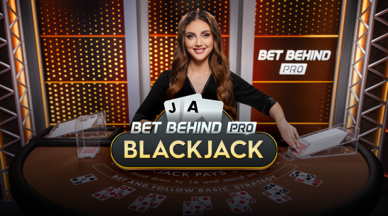 Bet Behind Pro Blackjack live casino game blackjack strategy casino games live table games mrq online casino real money bets fun games pragmatic play