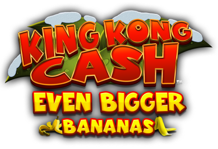 King Kong cash slot series King Kong Cash Even Bigger Bananas Xmas slot game banana graphic blueprint gaming amazon slots mrq online casino no wagering real money bets banana peel logo