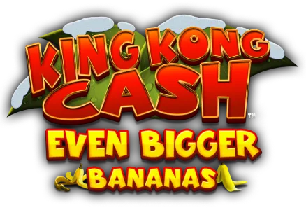 King Kong cash slot series King Kong Cash Even Bigger Bananas Xmas slot game banana graphic blueprint gaming amazon slots mrq online casino no wagering real money bets banana peel logo