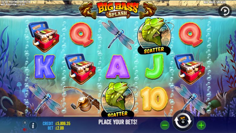 Big Bass Splash slot screenshot