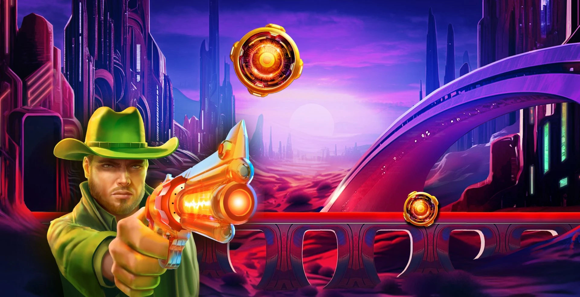 Bullet Train Bandits slot game Games Global online casino Cowboy