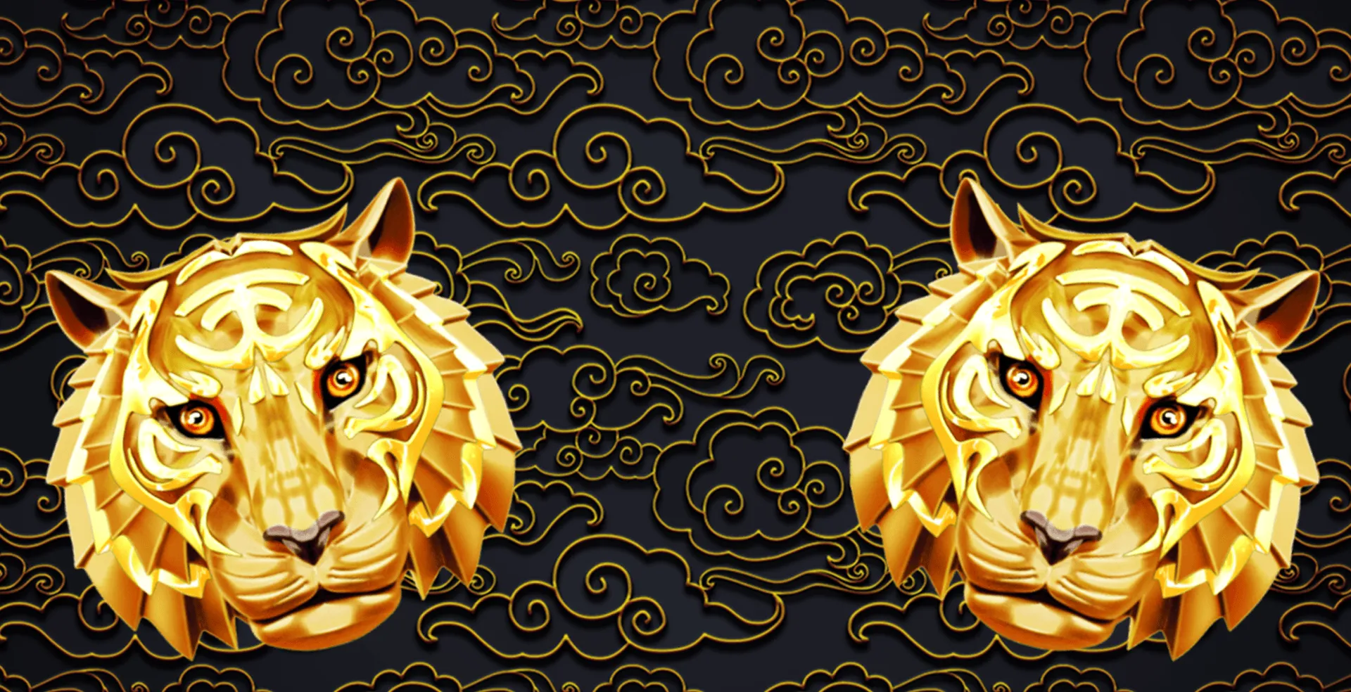 8 Tigers Gold Megaways slot game Megaways casino slots Asian Gaming slot games gold graphics MrQ online casino UK real money bets no wagering gold tiger skywind gaming