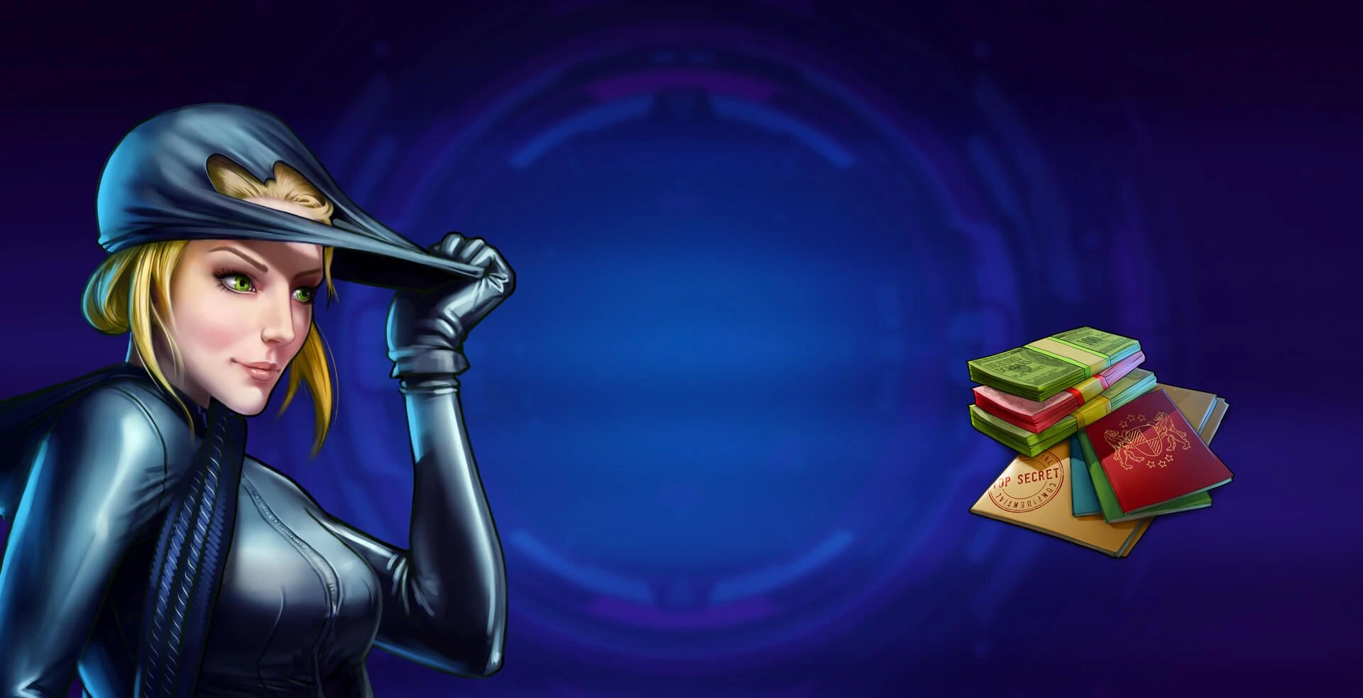 agent jane blonde returns slot game female spy cool woman pastel colours mrq online casino real money bets