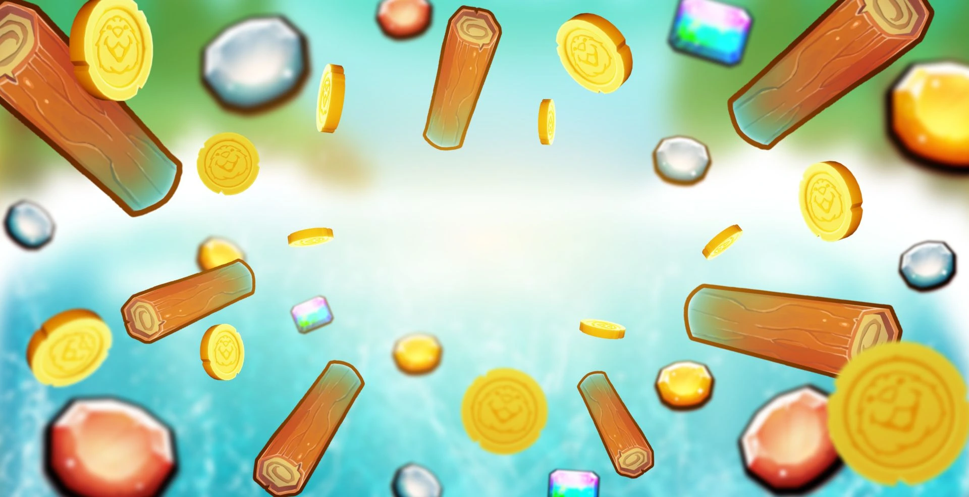 Eager Beavers exclusive slot game free spins MrQ online casino logs cascading reels