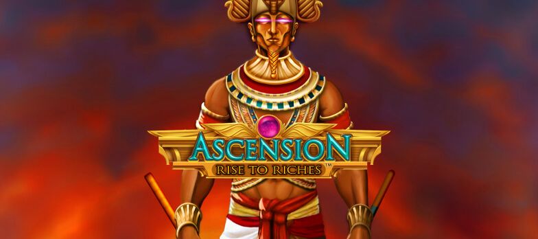 Ascension Rise to Riches slot game Ancient Egypt games Egyptian slot themes Pharoah graphic gem games no wagering casino real money bets Bonus Wheel