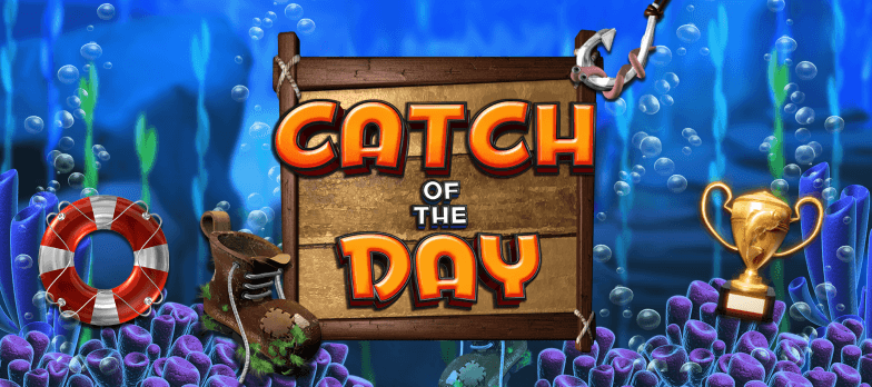 catch of the day slot game underwater mrq online casino trophy 