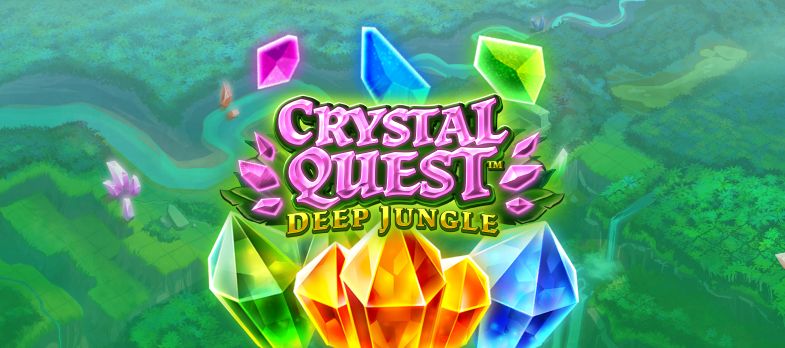 Crystal Quest Deep Jungle slot game gem games jungle games amazon slots real money bets no wagering casino