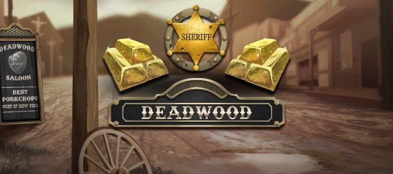 Deadwood slot game bandit games blonde woman graphic deadwood logo old west games woman with gun real money bets no wagering casino