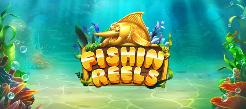 Fishin reels slot game fishing slots underwater games golden fish ocean floor golden reels MrQ online casino real money bets