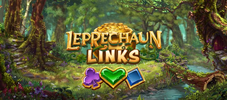 Leprechaun Links slot game magical forest irish themed slot games Irish slots magical symbols bonus games real money bets mrq online casino no wagering