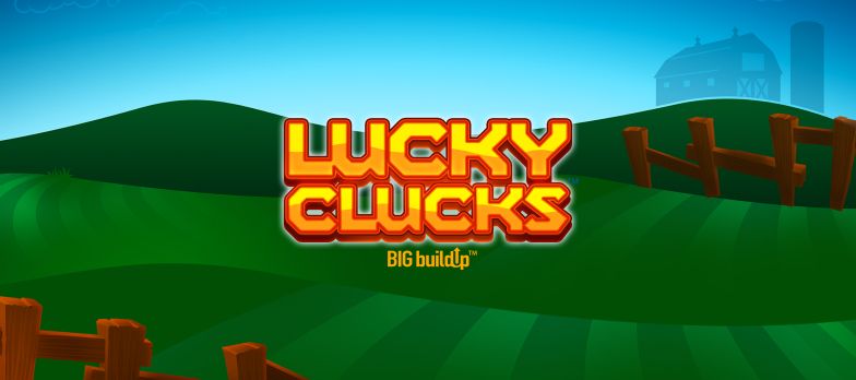 Lucky Clucks slot game Lucky horseshoe barnyard gaming barn themed games no wagering UK casino online real money bets farm cluck fence