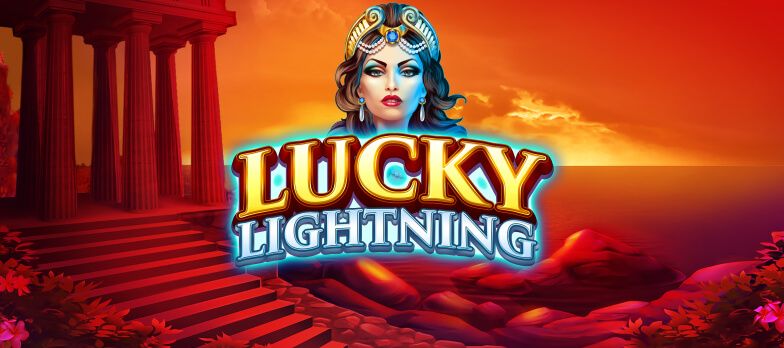 Lucky Lightning slot game Greek Mythology slots Lucky slot games beautiful landscape real money bets no wagering casino greek goddess 