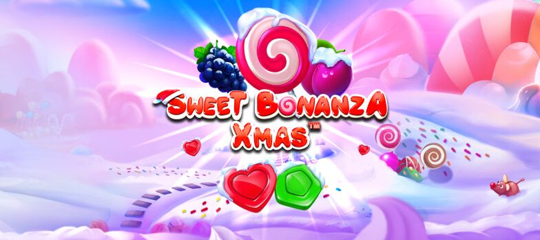 Sweet Bonanza Xmas slot game Pragmatic Play games candyland games games with sweets wild symbols fruit graphics real money bets no wagering casino sweet treats