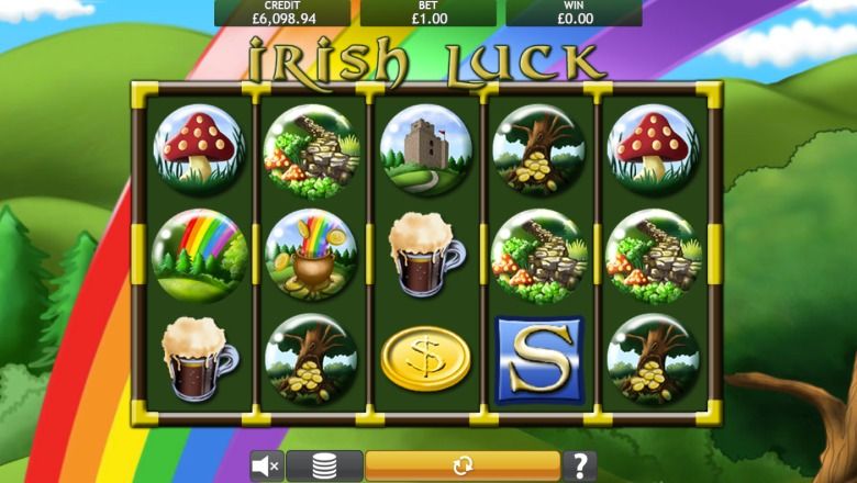 Irish luck slot screenshot