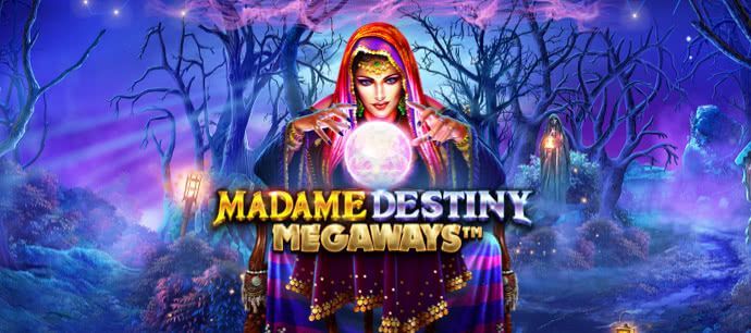 Madame Destiny Megaways casino slot game Fortune Teller games into the woods crystal ball reader fortune gaming real money bets no wagering casino