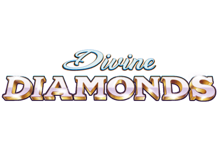 Divine Diamonds slot game gem crystal falling diamonds mrq online casino real money bets ab crystal diamond log0