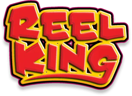Reel King slot game reel king games blue backdrop red bold letters real money bets top slots popular games no wagering casino