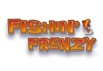 Fishin' Frenzy slot game underwater themed gaming fishing games MrQ online slot game mobile casino real money bets fish logo