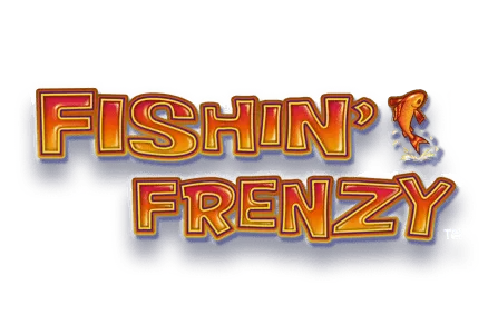 Fishin' Frenzy slot game underwater themed gaming fishing games MrQ online slot game mobile casino real money bets fish logo