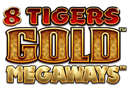 8 Tigers Gold Megaways slot game Megaways casino slots Asian Gaming slot games gold graphics MrQ online casino UK real money bets no wagering gold tiger