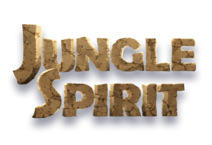 Jungle Spirit slot game tiger bear graphic jungle fever fangs predators wild animals MrQ online slot mobile casino real money bets free spins jungle logo