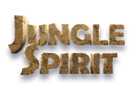 Jungle Spirit slot game tiger bear graphic jungle fever fangs predators wild animals MrQ online slot mobile casino real money bets free spins jungle logo