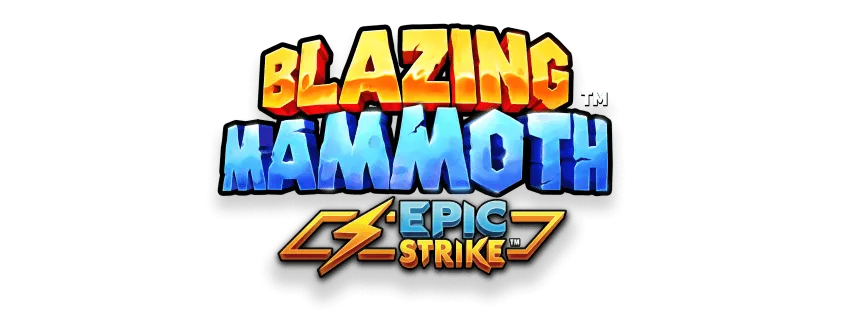 Blazing Mammoth Epic Strike slot game Wooly Mammoth graphic ice age games sunset real money bets no wagering casino