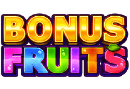 Bonus Fruits slot game fruit machine slots fruit slots fruit graphics bonus games fruit gaming pink background real money bets no wagering casino gold bonus symbol