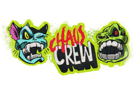 Chaos crew slot game monster graphic graffiti monsters zombie games graffiti wall mrq online casino real money bets