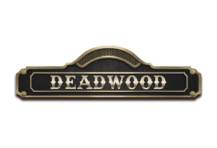 Deadwood slot game bandit games blonde woman graphic deadwood logo old west games woman with gun real money bets no wagering casino train logo