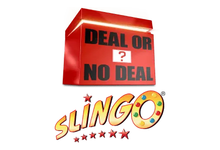 Slingo Deal or No Deal slot game tv show online games red box slingo casino real money bets red box