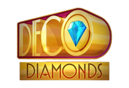 lDeco Diamonds slot game art deco style games 7s fruit machine gaming mrq online casino real money bets diamond logo