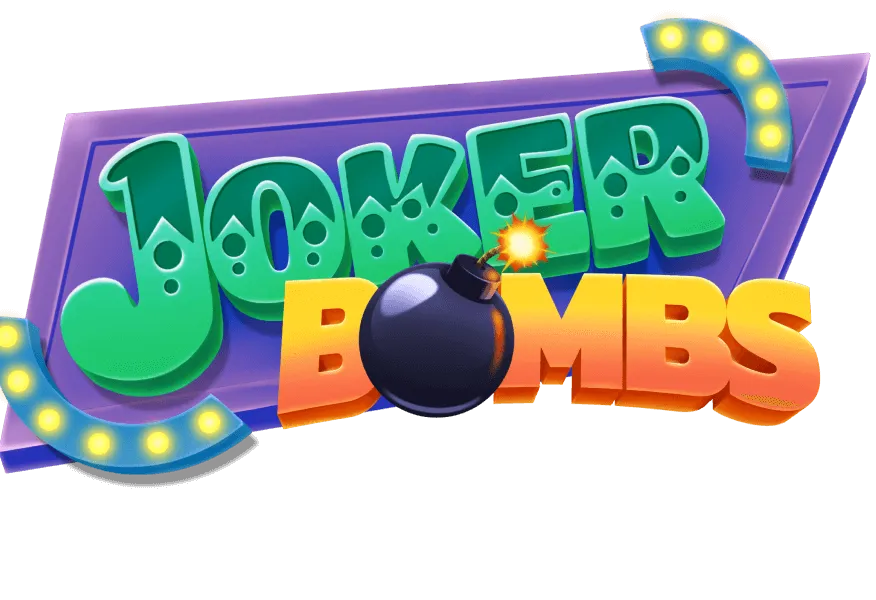 Joker Bombs slot game Joker games Ferris wheel bomb graphic balloons fairground graphic pastel graphics MrQ online casino UK no wagering real money bets high RTP games