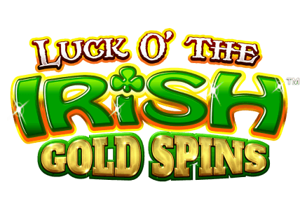 Luck o the Irish Gold Spins slot game Irish themed games Irish slot top games popular slots UK gold coins real money bets mrq online casino no wagering green logo