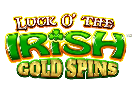 Luck o the Irish Gold Spins slot game Irish themed games Irish slot top games popular slots UK gold coins real money bets mrq online casino no wagering green logo