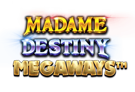 Madame Destiny Megaways casino slot game Fortune Teller games into the woods crystal ball reader fortune gaming real money bets no wagering casino destiny logo