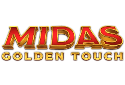 Midas Golden Touch slot game Greek God gold wreath halo ancient temple greek gaming video slots MrQ online casino real money bets red logo