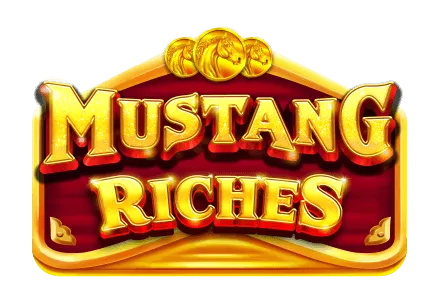 Mustang Riches slot game horse games horse themed slots old west canyon graphic gold coins no wagering UK casino real money bets