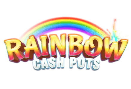 Rainbow Cash Pots slot game rainbow games Rainbow in a field Irish Countryside real money bets best irish slots rainbow logo