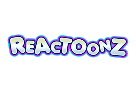 Reactoonz slot game Play,n GO game provider cluster pays space games mrq online casino real money bets bubble text logo