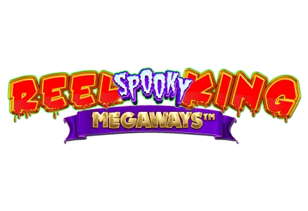 Reel Spooky King Megaways slot game Megaways casino slot games Halloween games spooky games bat graphic spooky woods real money bets mrq online casino slots purple banner