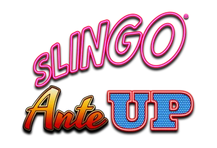 Slingo Ante Up slot game slingo casino games cash prizes mrq online casino real money bets neo sign