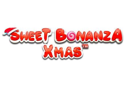 Sweet Bonanza Xmas slot game Pragmatic Play games candyland games games with sweets wild symbols fruit graphics real money bets no wagering casino sweet treats santa hat logo