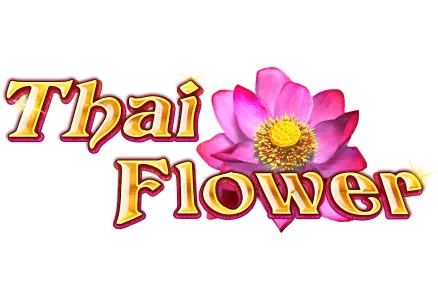 Thai Flower slot game Thai Games parasol thai woman graphic hair lei no wagering casino mrq online casino real money bets bonus games asian gaming lotus flower logo
