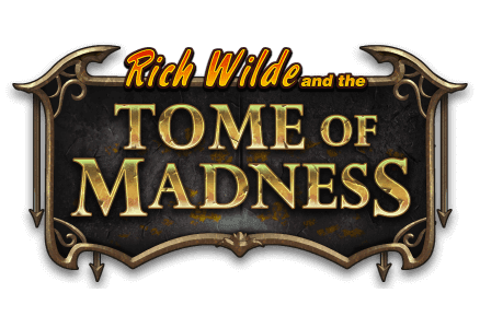 Rich Wilde and the Tome of Madness slot game occult games adventure slots MrQ online casino gaming real money bets