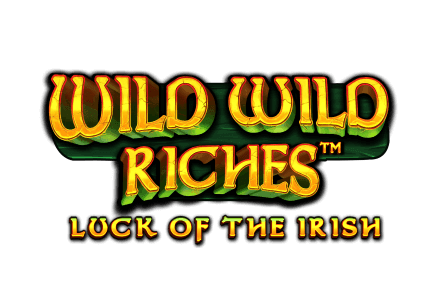 Wild Wild Riches slot game Luck of the Irish slots Best irish slots real money bets no wagering casino rainbow graphic